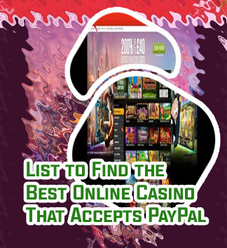 Play online slots with paypal